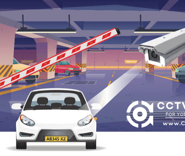 Vehicle plate recognition system in Accra Ghana Africa